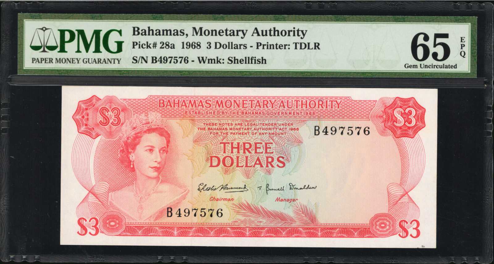 image for: Bahamas  1/2 dollar (B116az)