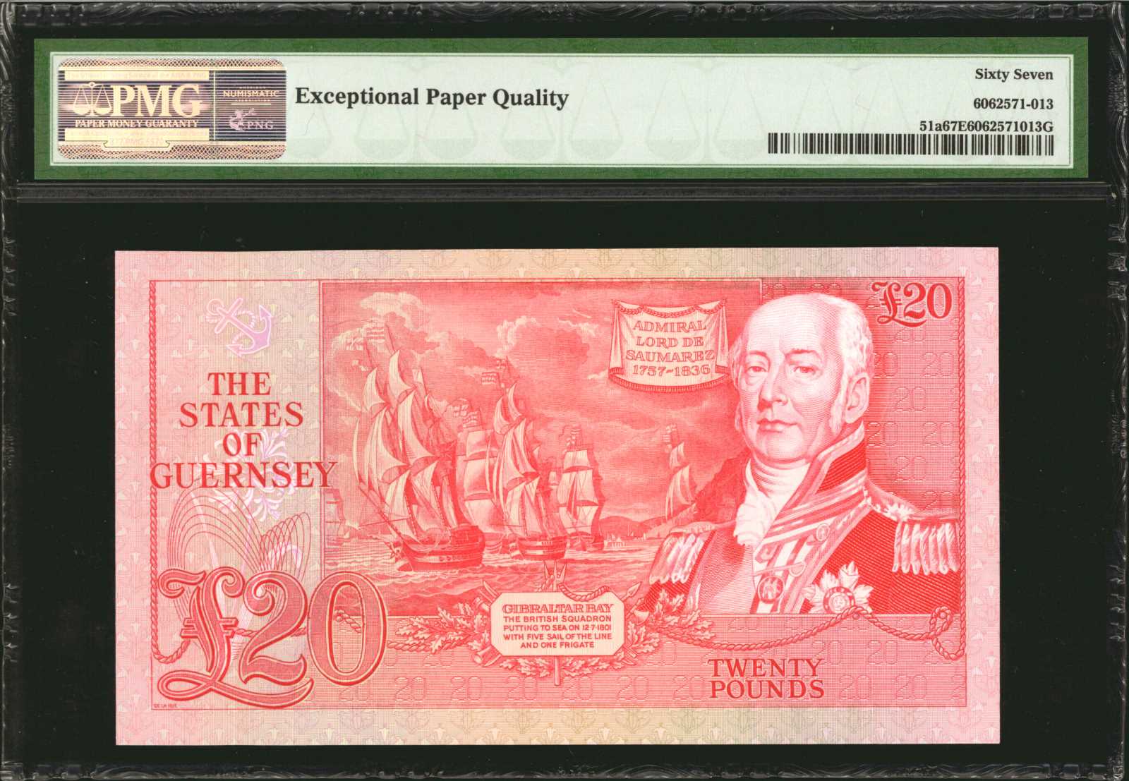 image for: Guernsey  20 pounds (B156a)