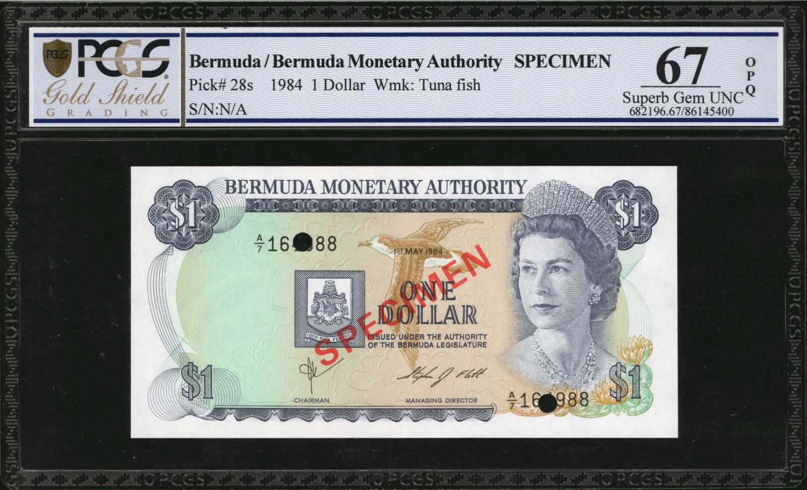 image for: Bermuda  5 dollars (B202as3)