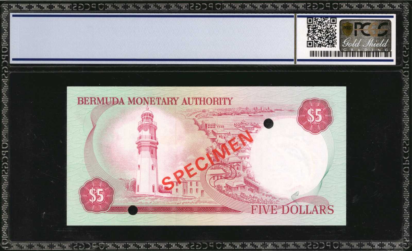 image for: Bermuda  5 dollars (B202d)