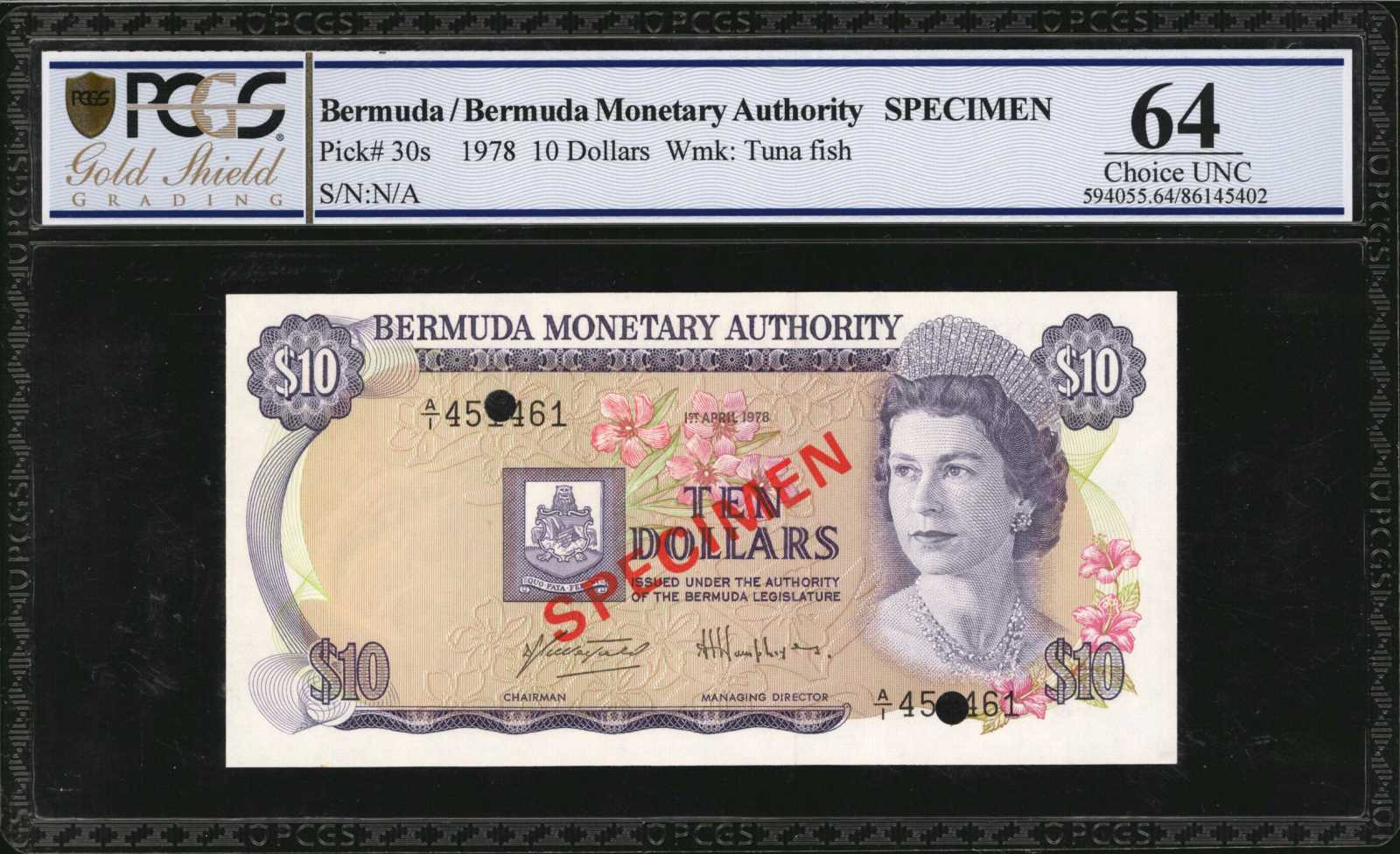 image for: Bermuda  5 dollars (B202bs2)