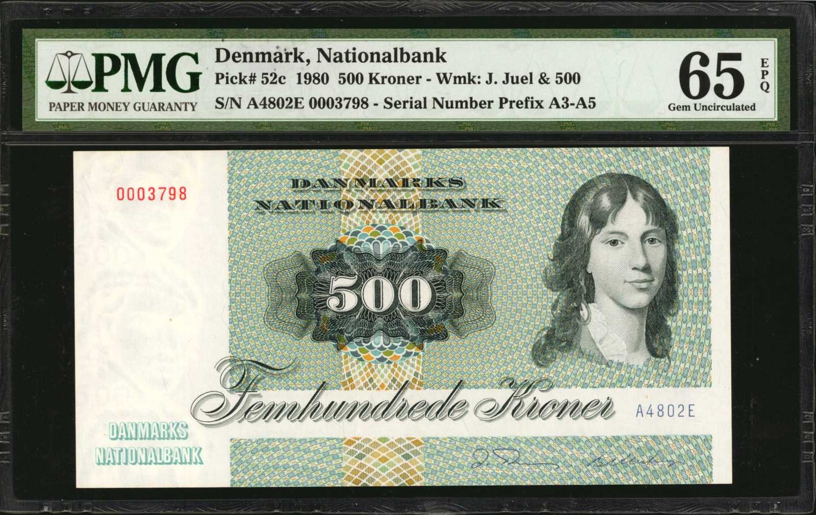 image for: Denmark  500 kroner (B923a)