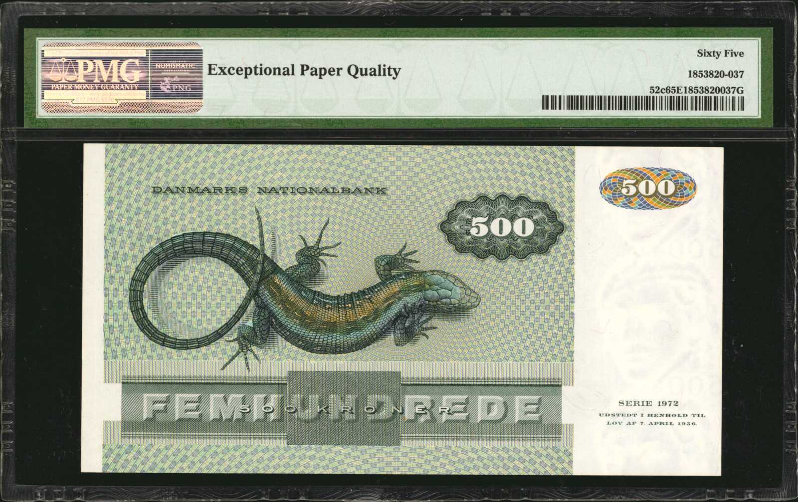 image for: Denmark  500 kroner (B923b)