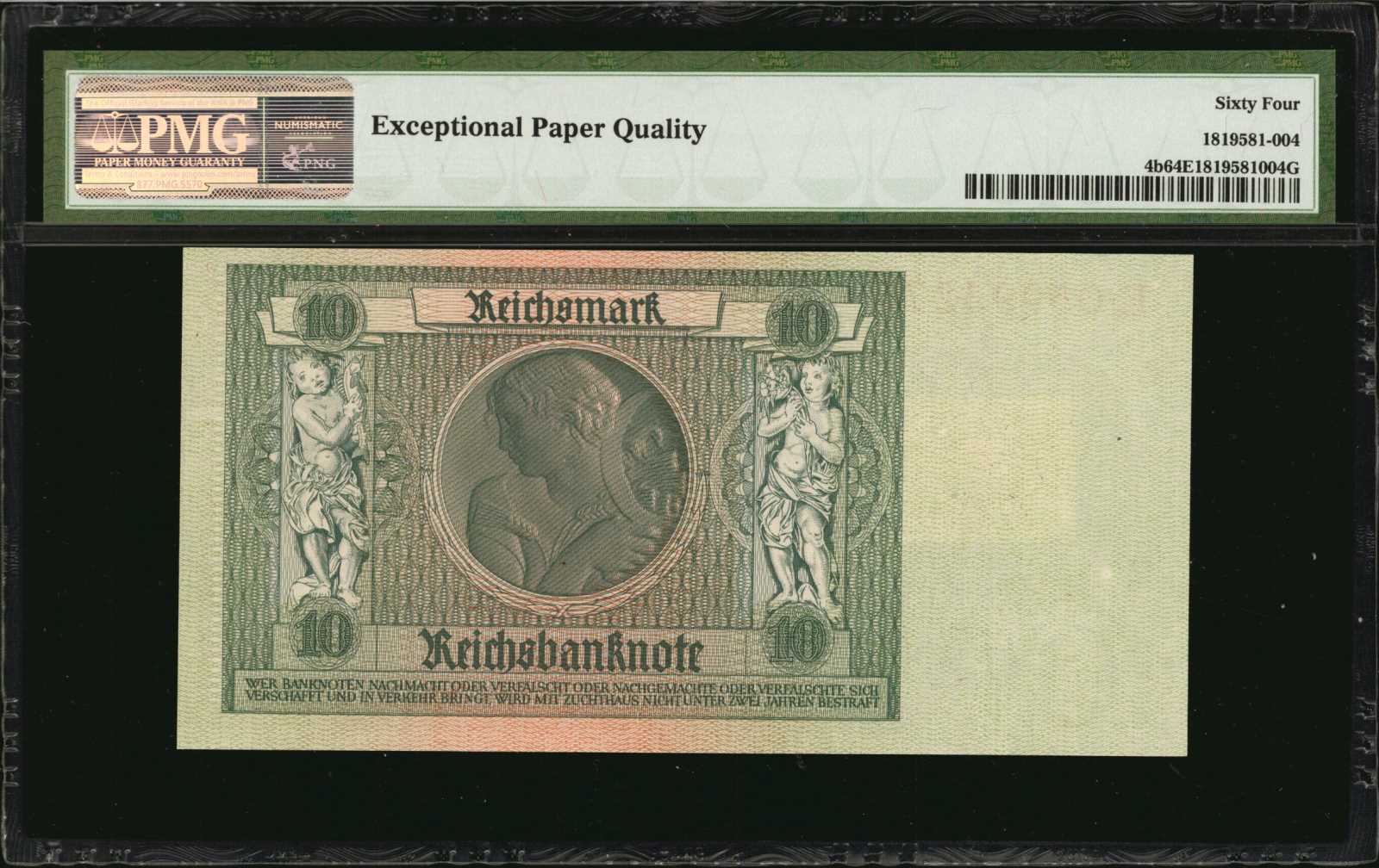 image for: German Democratic Republic  10 deutsche mark (B105b2)