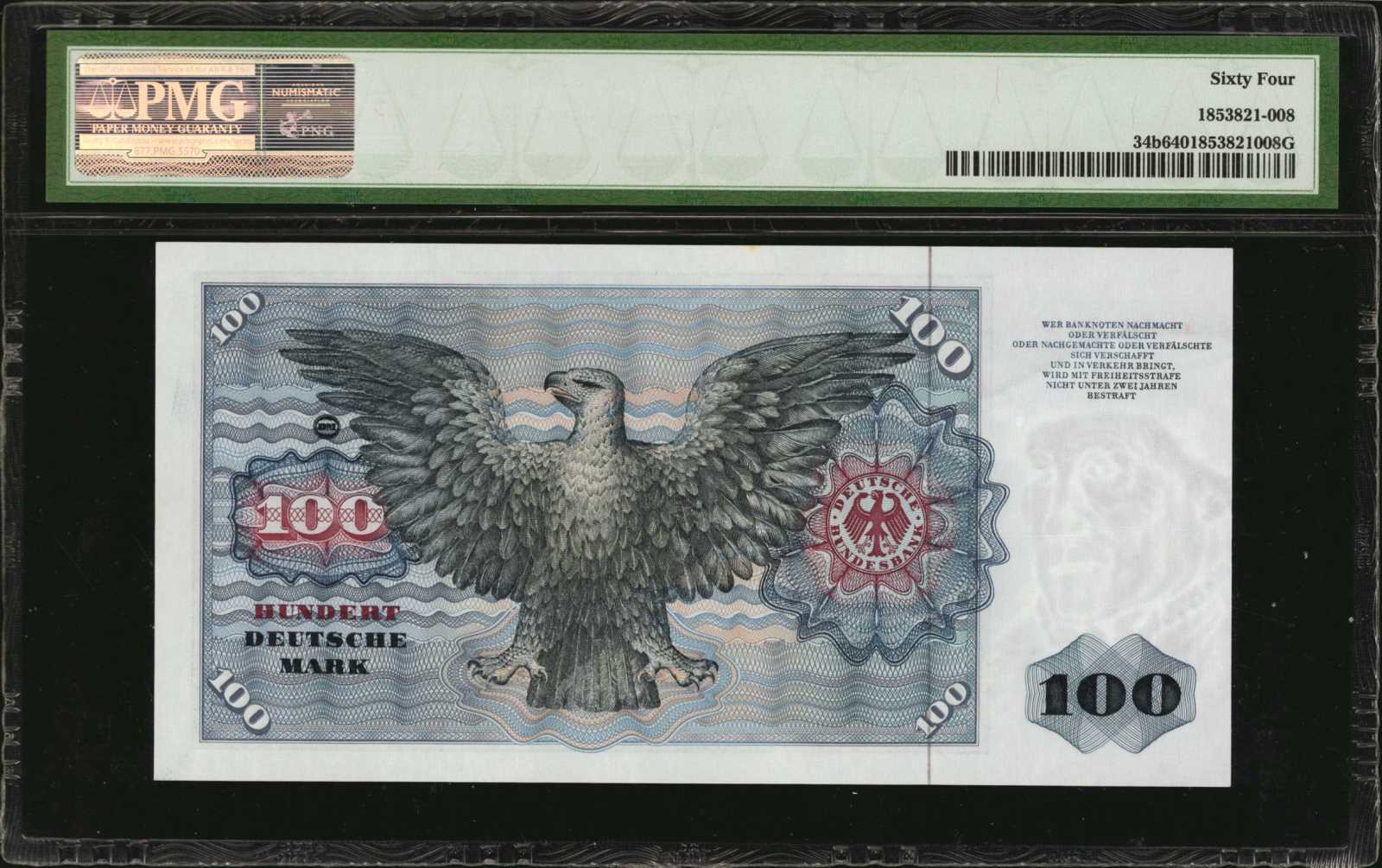 image for: Germany, Federal Republic of  50 deutsche mark (B204g)