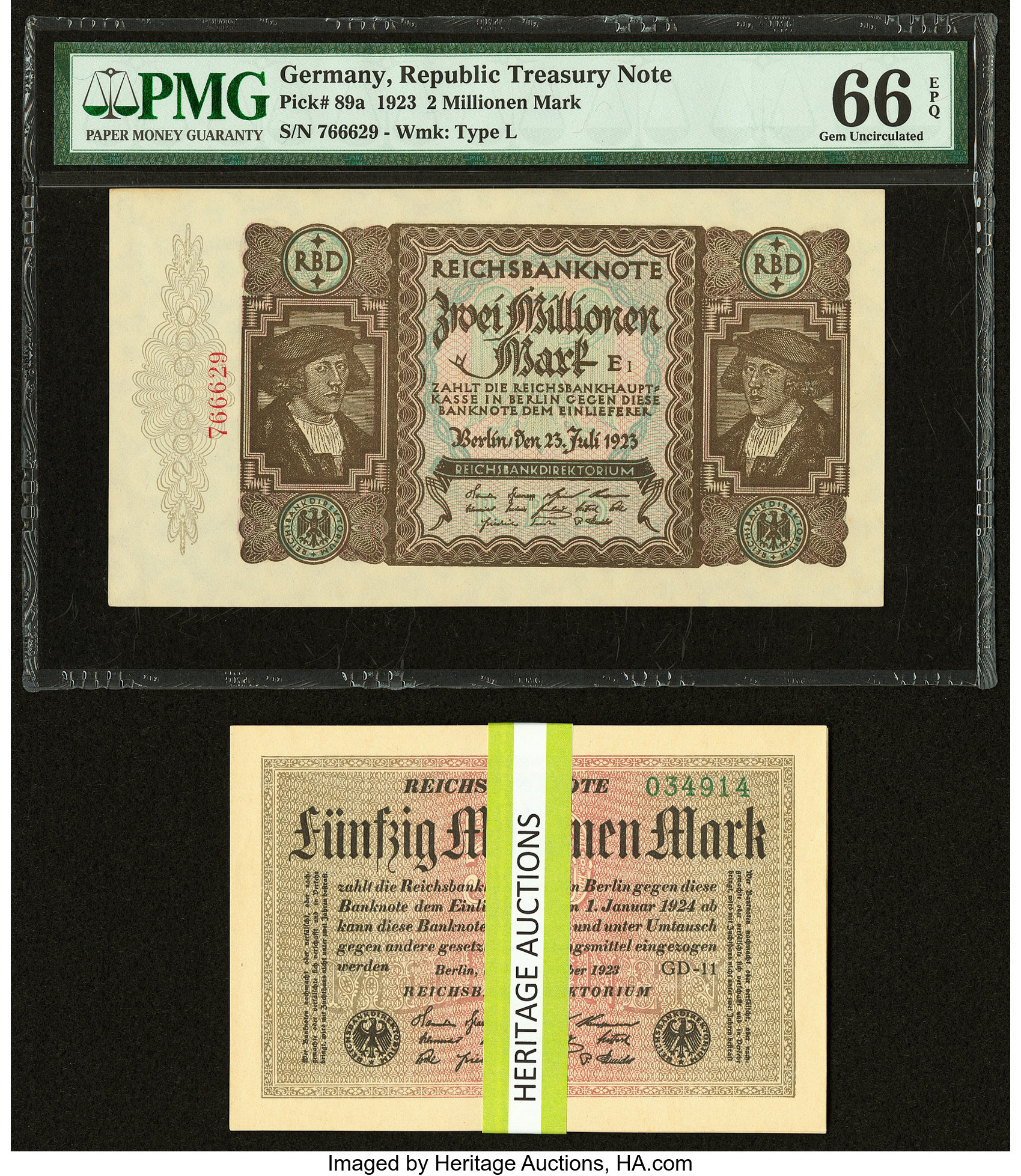image for: Germany  2,000,000 mark (B254b)