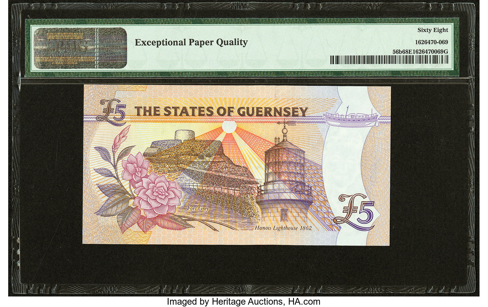 image for: Guernsey  5 pounds (B161b)