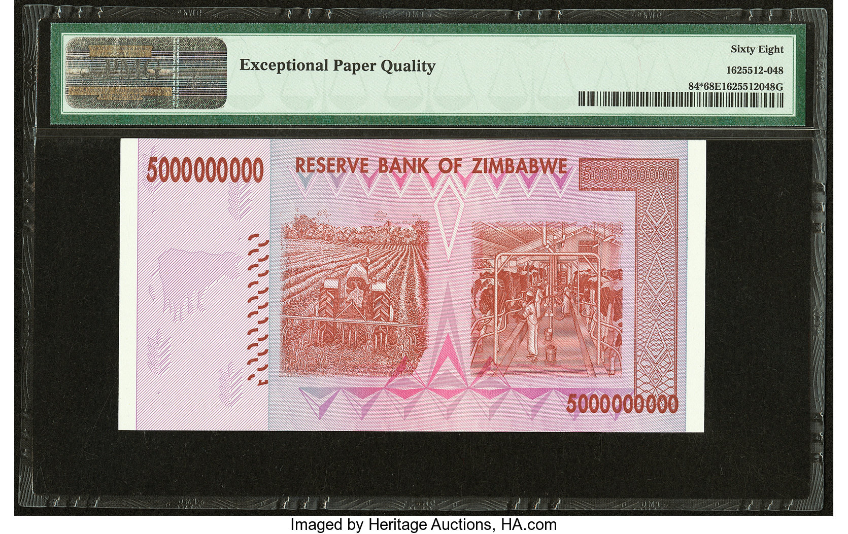 image for: Zimbabwe  5,000,000,000 dollars (B175az)
