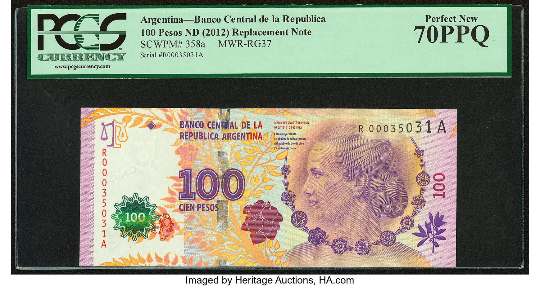 image for: Argentina  100 pesos (B411as)