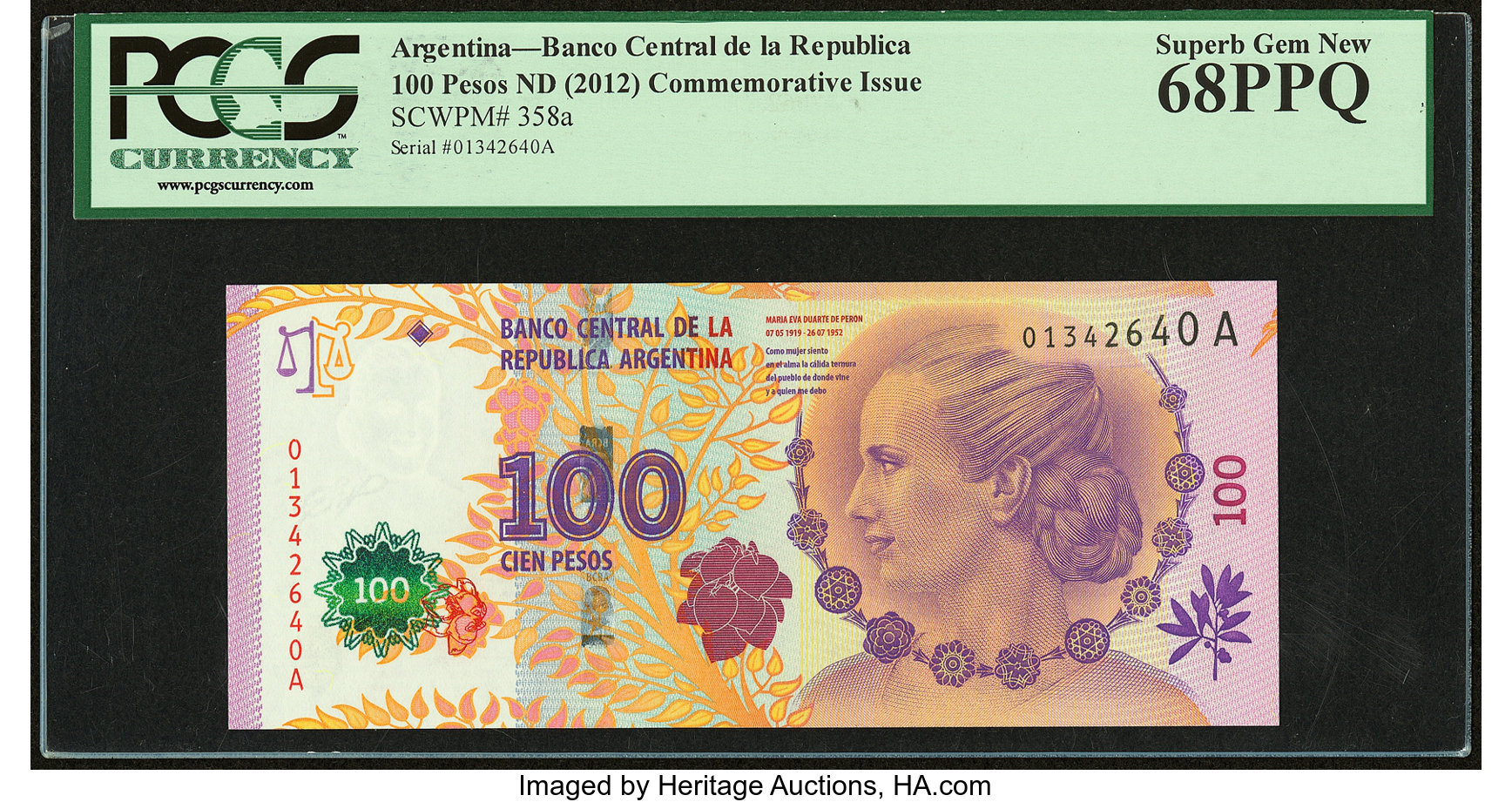 image for: Argentina  100 pesos (B412b)