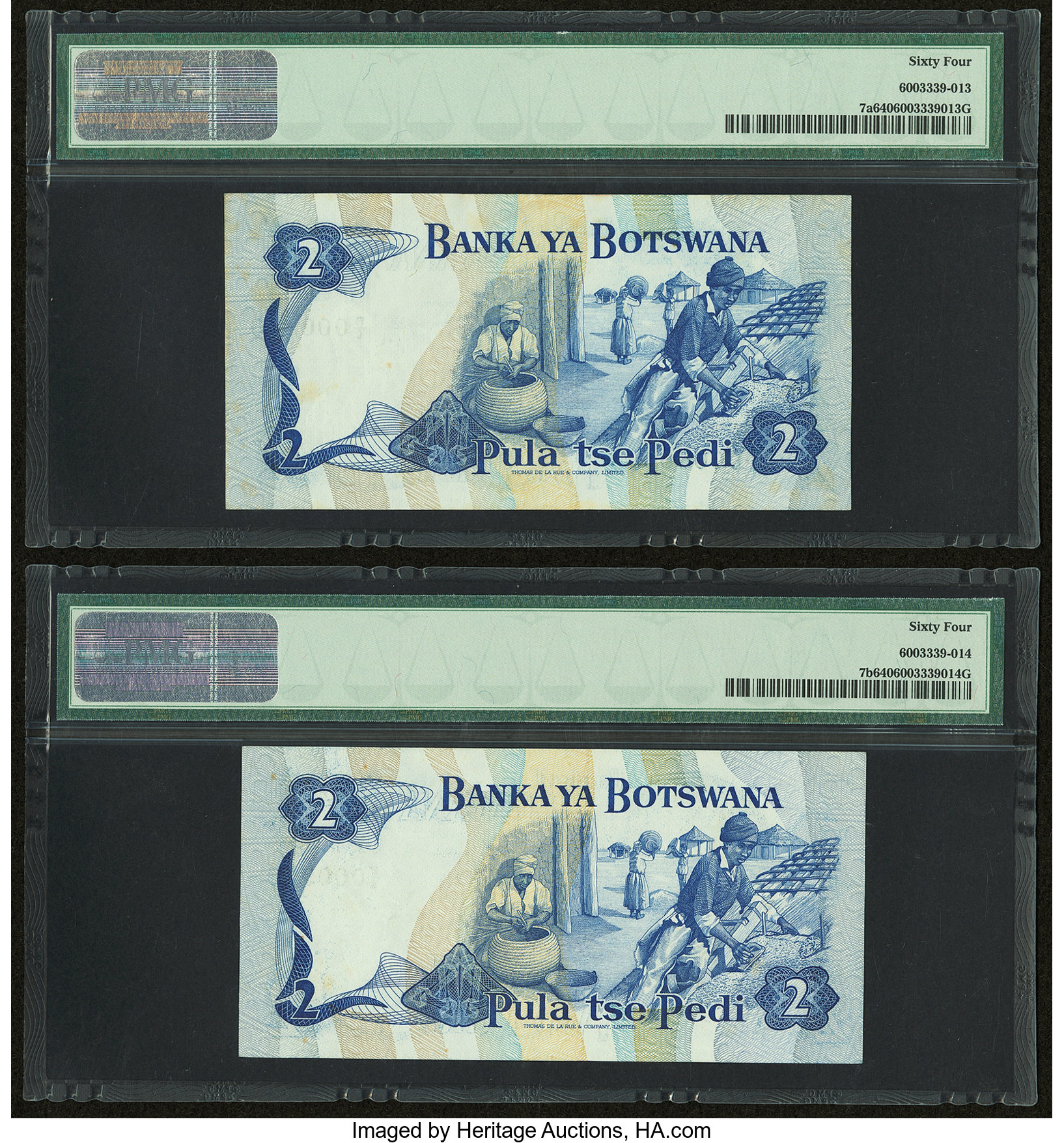 image for: Botswana  2 pula (B107bs1)