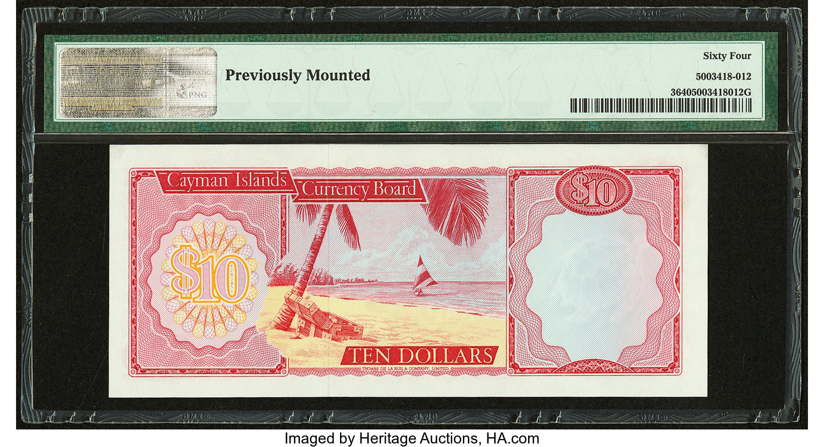 image for: Cayman Islands  10 dollars (B103as3)