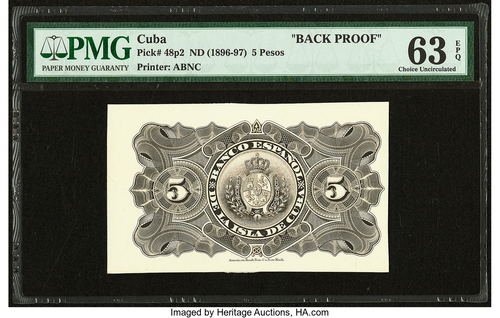 image for: Cuba  5 pesos (B306ap)