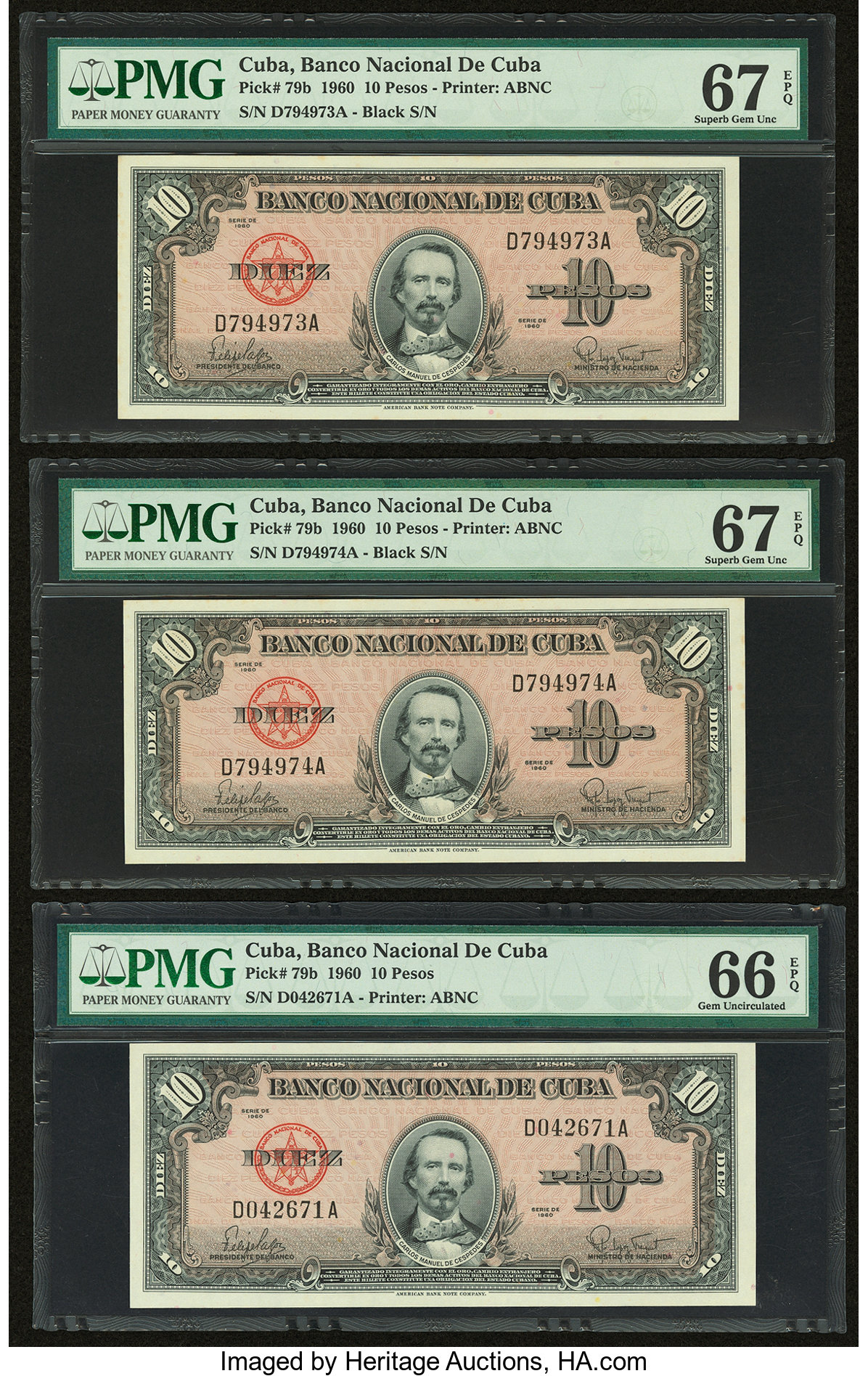 image for: Cuba  10 pesos (B803bs2)
