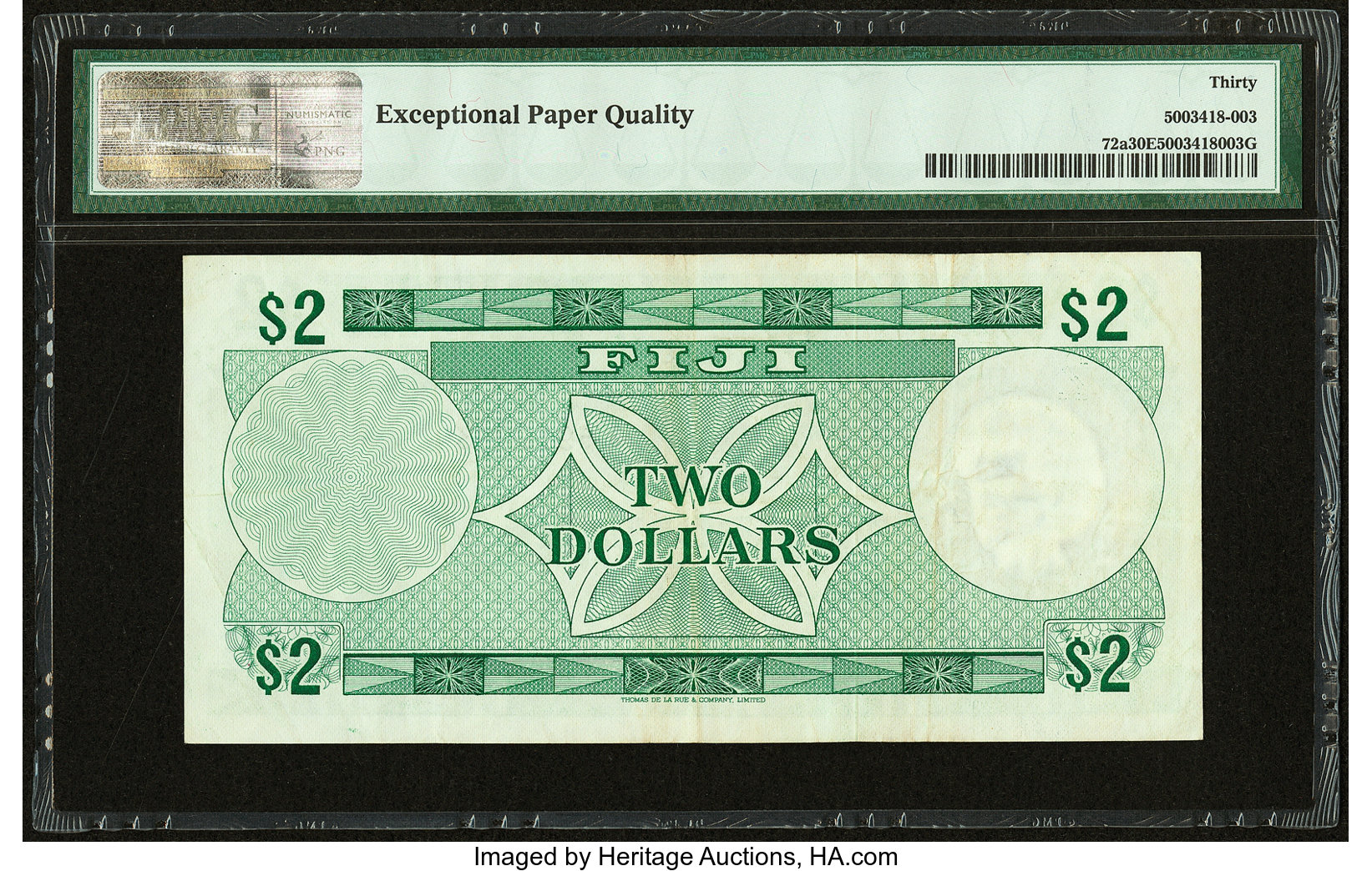 image for: Fiji  2 dollars (B403b)