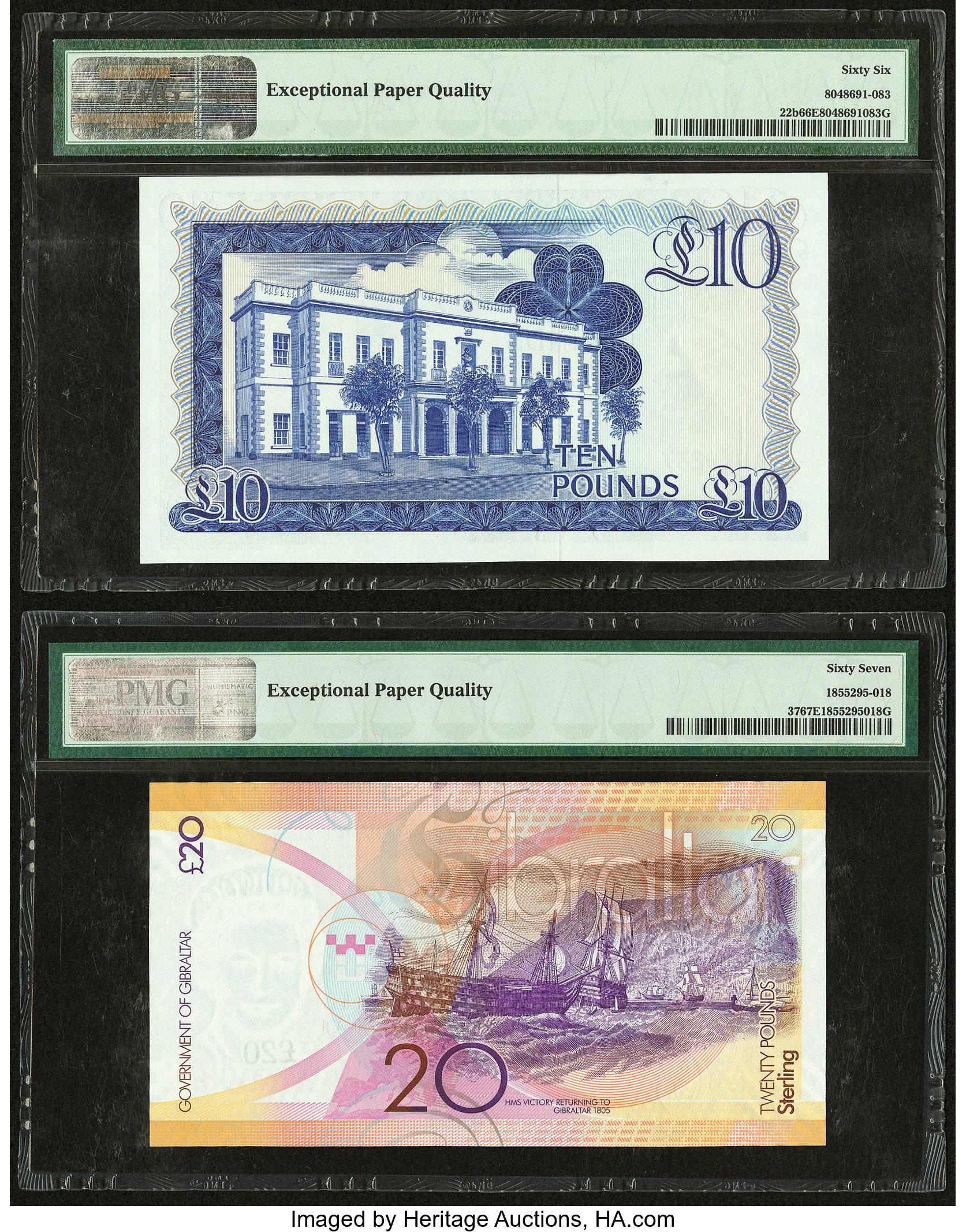 image for: Gibraltar  20 pounds (B132as2)