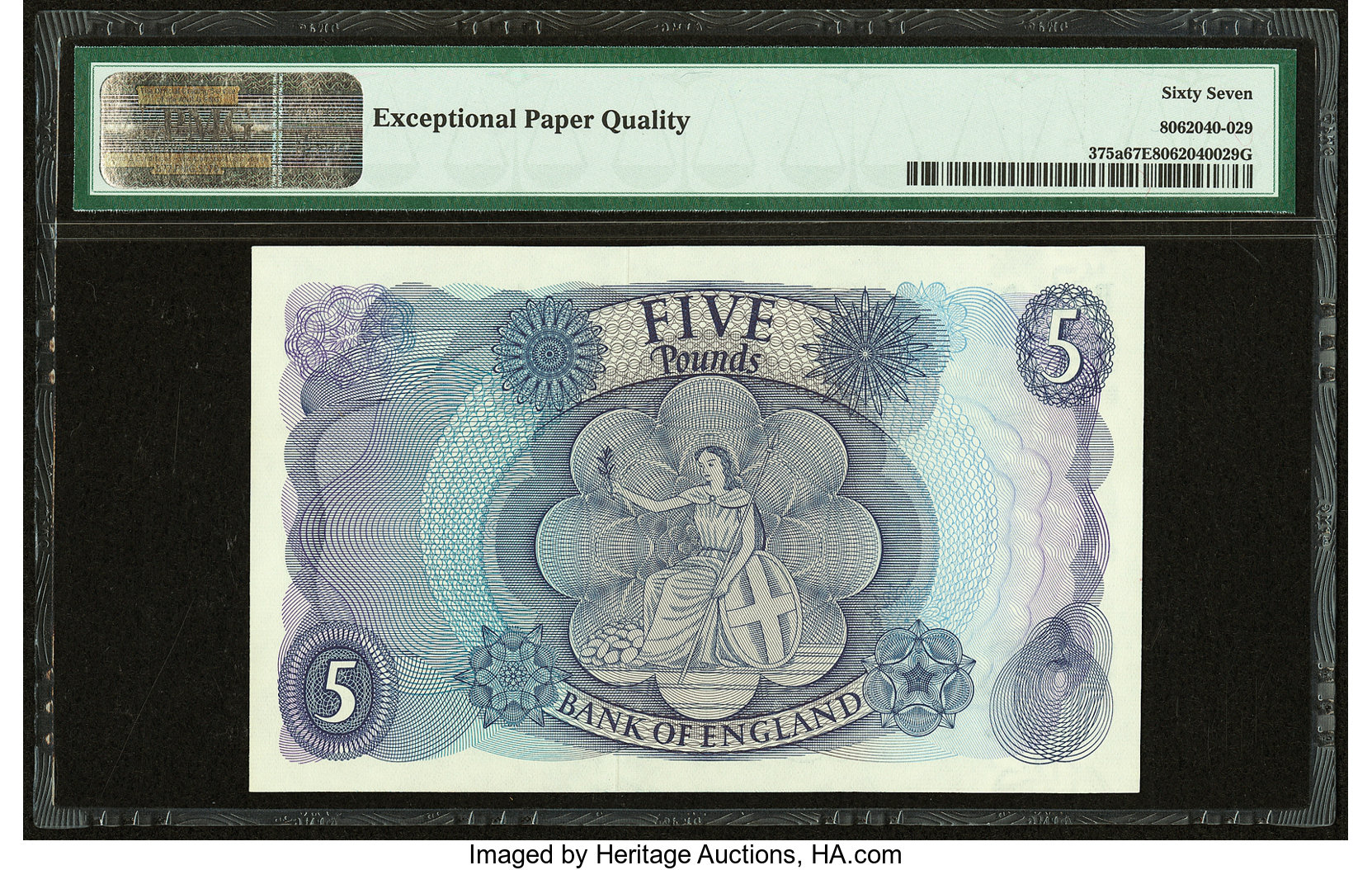 image for: United Kingdom  5 pounds (B181c)
