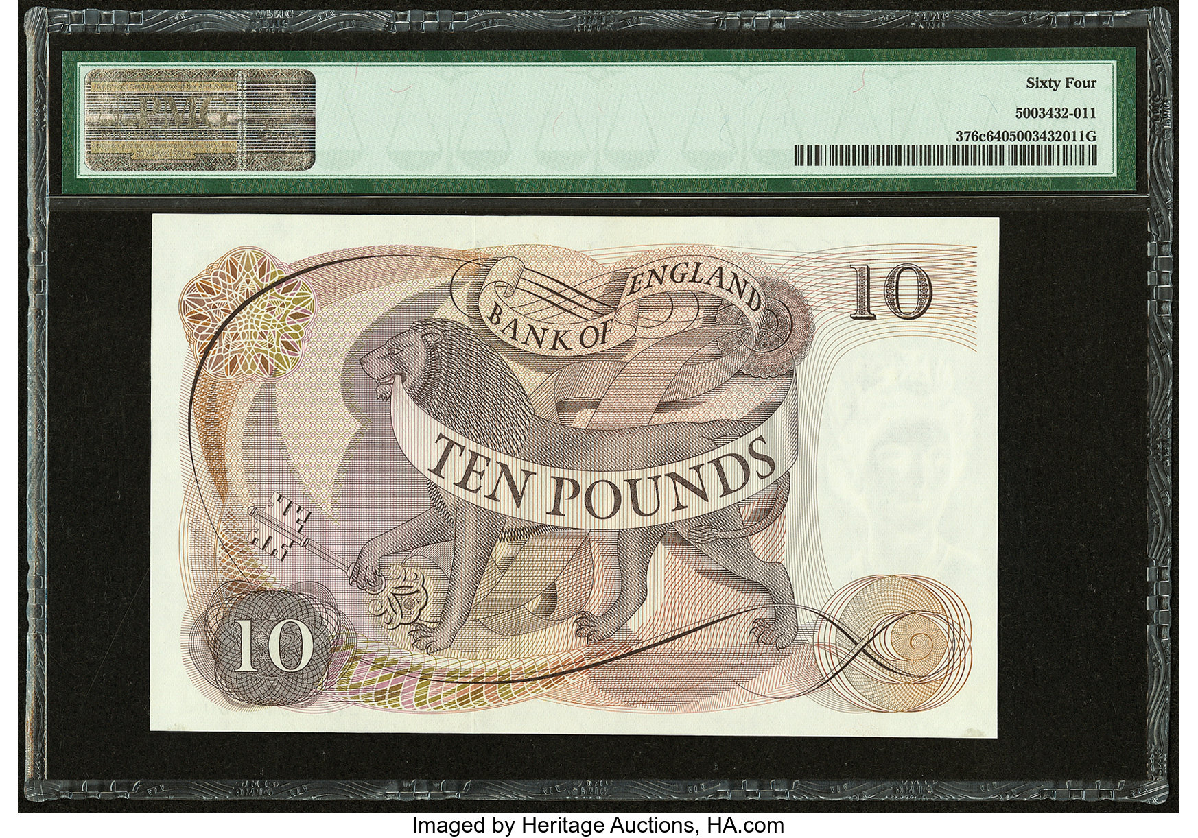 image for: United Kingdom  10 pounds (B182cs)