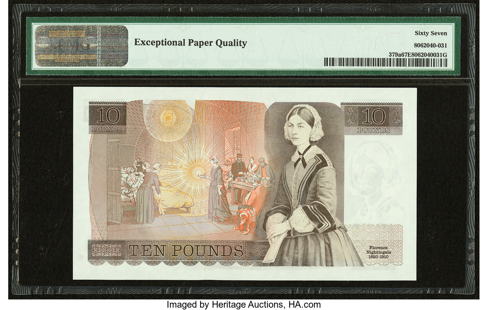 image for: United Kingdom  10 pounds (B186z)