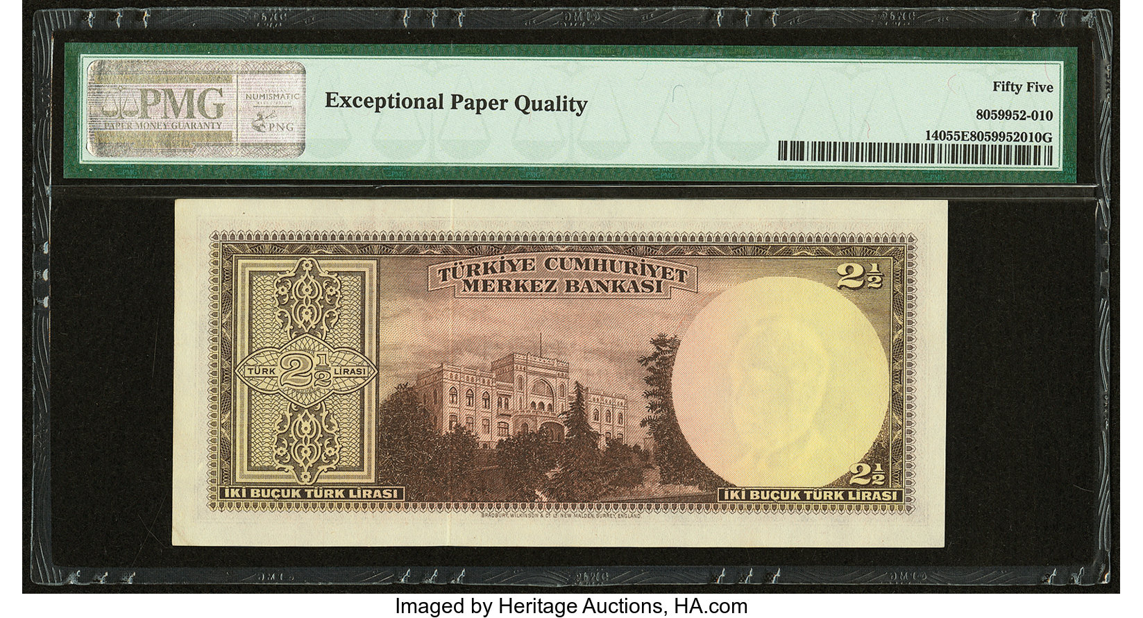 image for: Turkey  2 1/2 T?rk liras? (B213at)