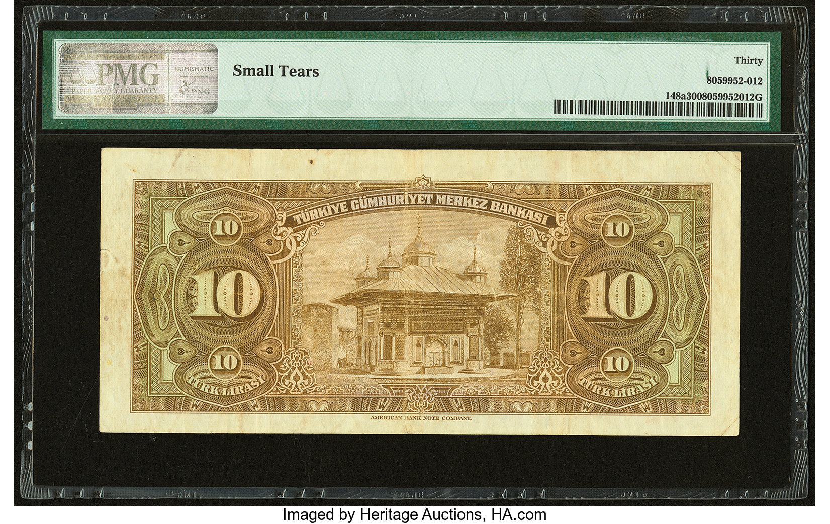 image for: Turkey  10 T?rk liras? (B224a)