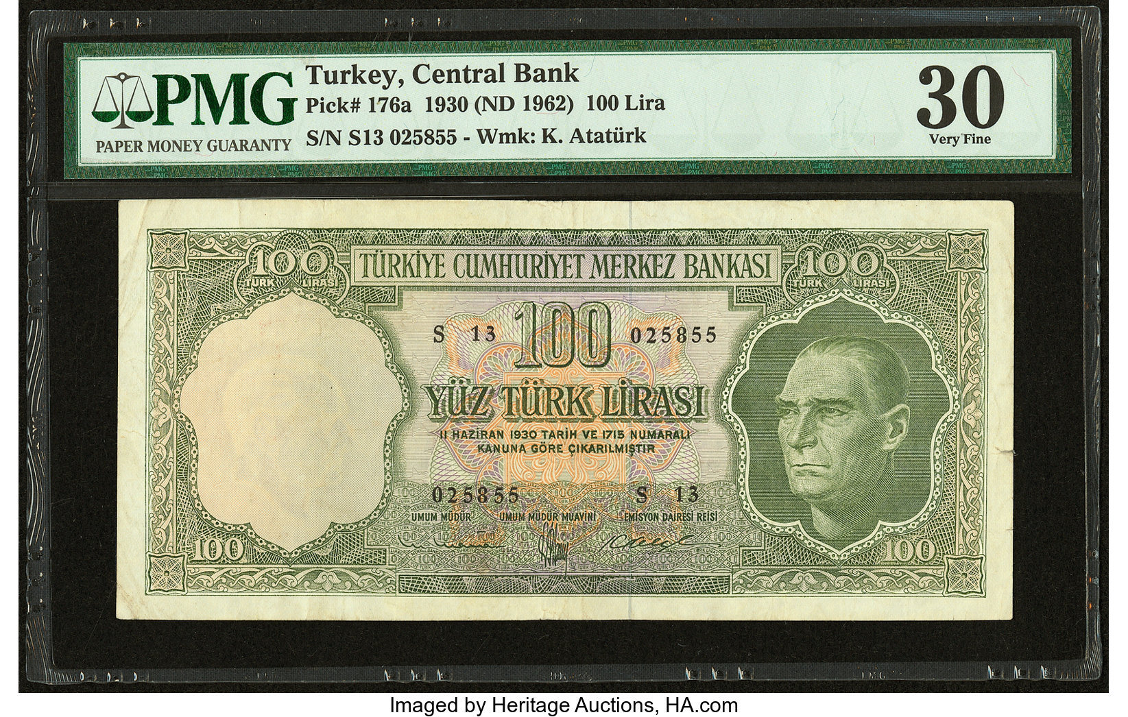 image for: Turkey  100 T?rk liras? (B257as)