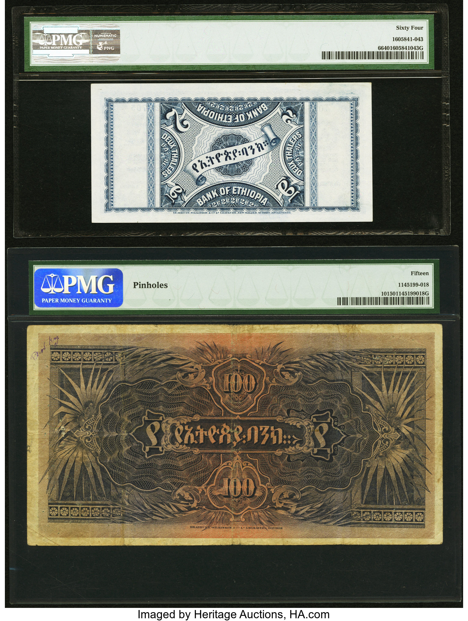 image for: Ethiopia  2 thalers(B101as)