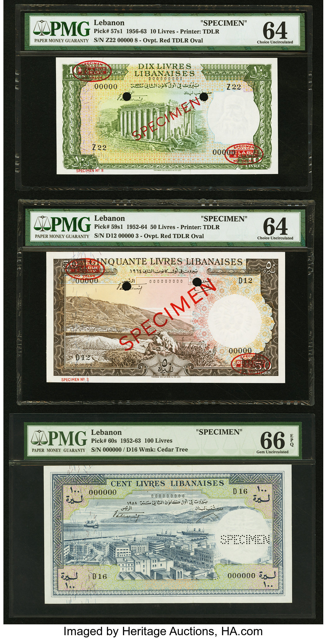 image for: Lebanon  100 livres libanaises (Lebanese pounds) (B229cs)