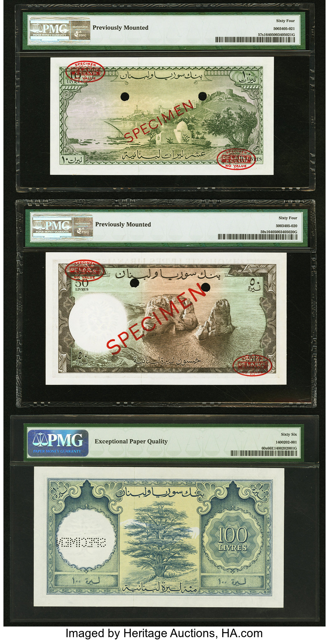 image for: Lebanon  100 livres libanaises (Lebanese pounds) (B229bs2)