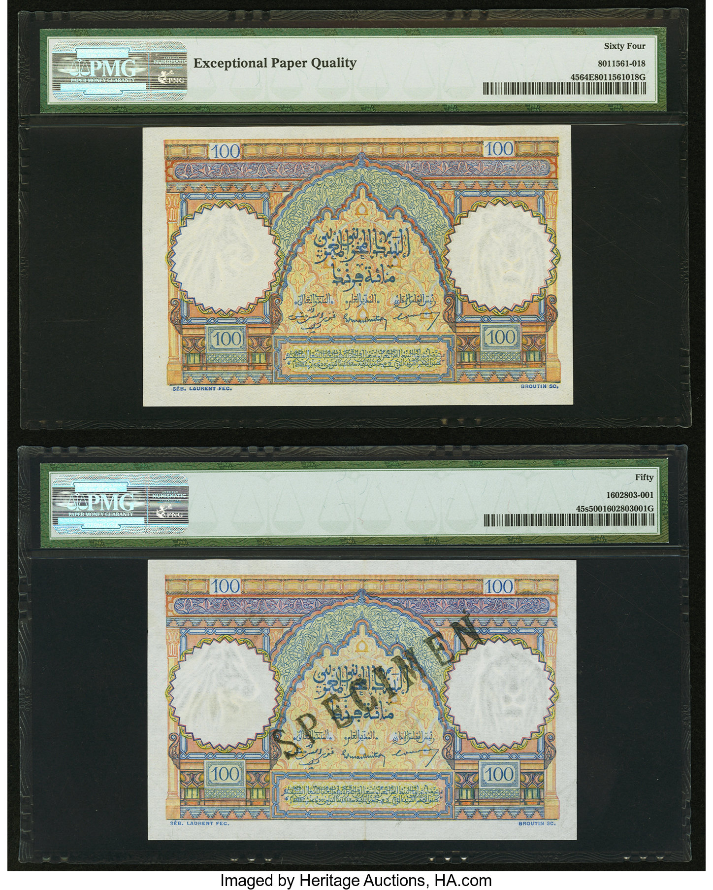 image for: Morocco  500 francs(B234a)