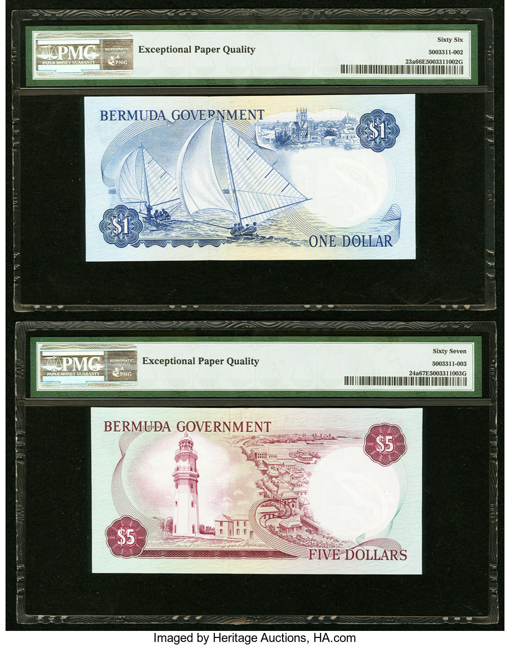 image for: Bermuda  1 dollar (B124as2)