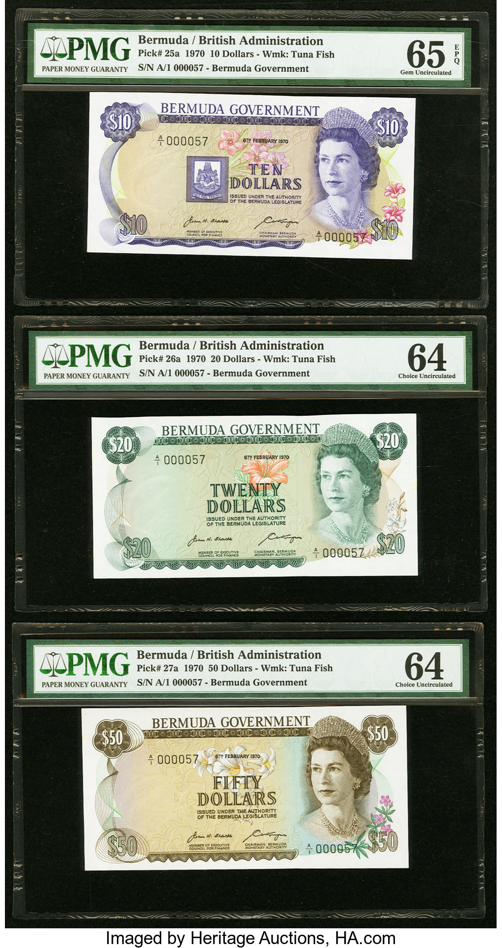 image for: Bermuda  1 dollar (B124as2)