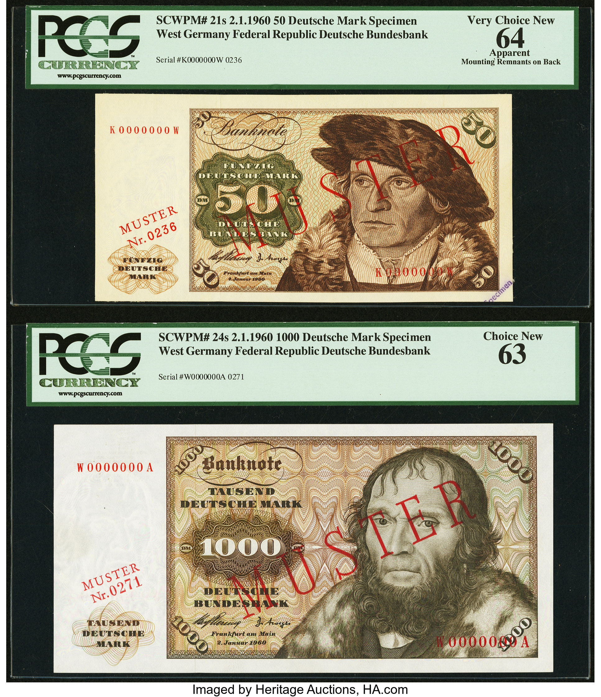 image for: Germany, Federal Republic of  50 deutsche mark (B204d)