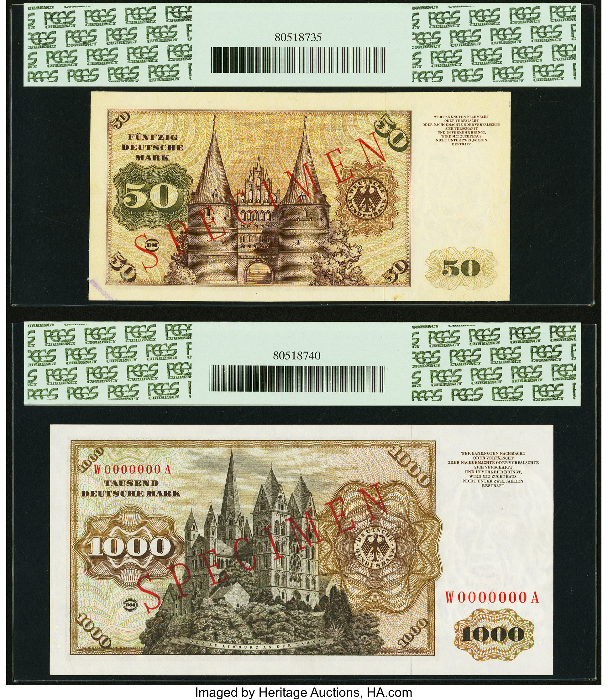 image for: Germany, Federal Republic of  50 deutsche mark (B204a)