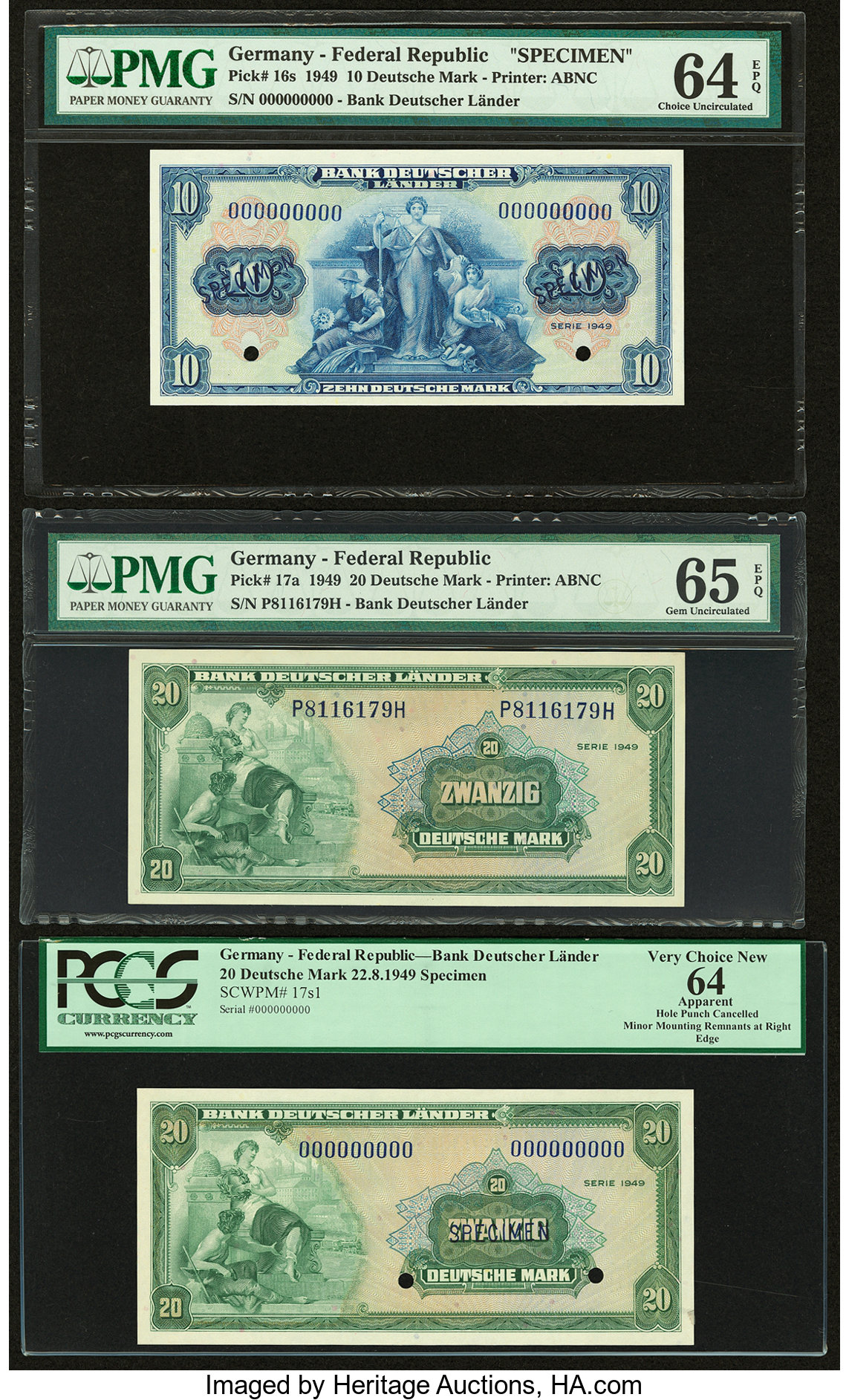 image for: Germany, Federal Republic of  10 deutsche mark (B116as1)