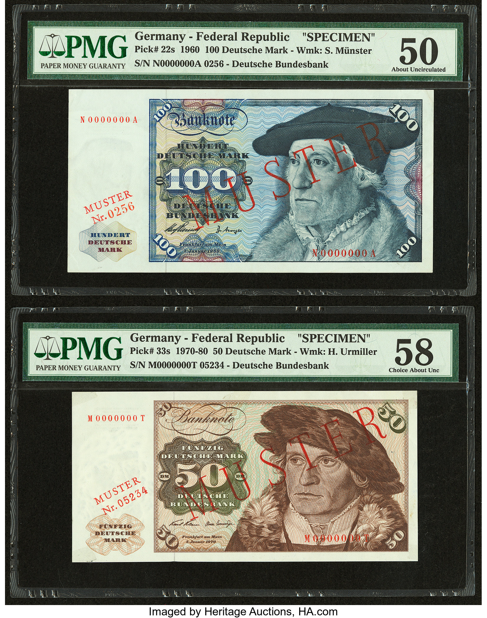 image for: Germany, Federal Republic of  100 deutsche mark (B205c)