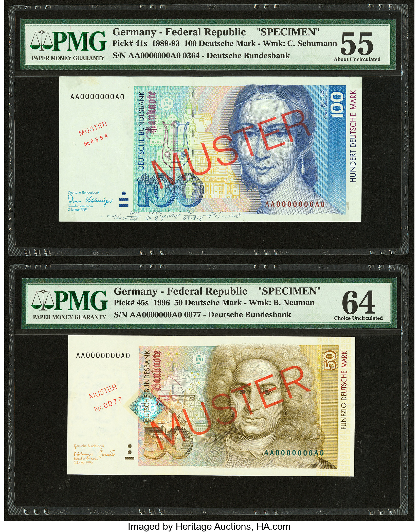 image for: Germany, Federal Republic of  100 deutsche mark (B226as)