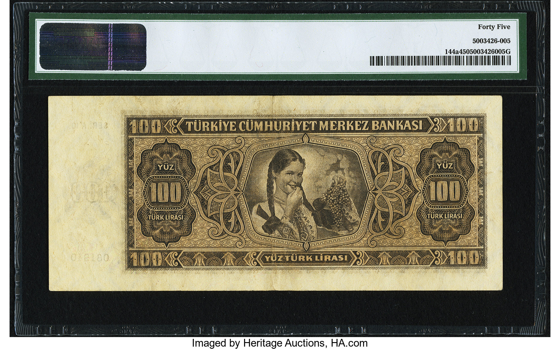 image for: Turkey  100 T?rk liras? (B227as)