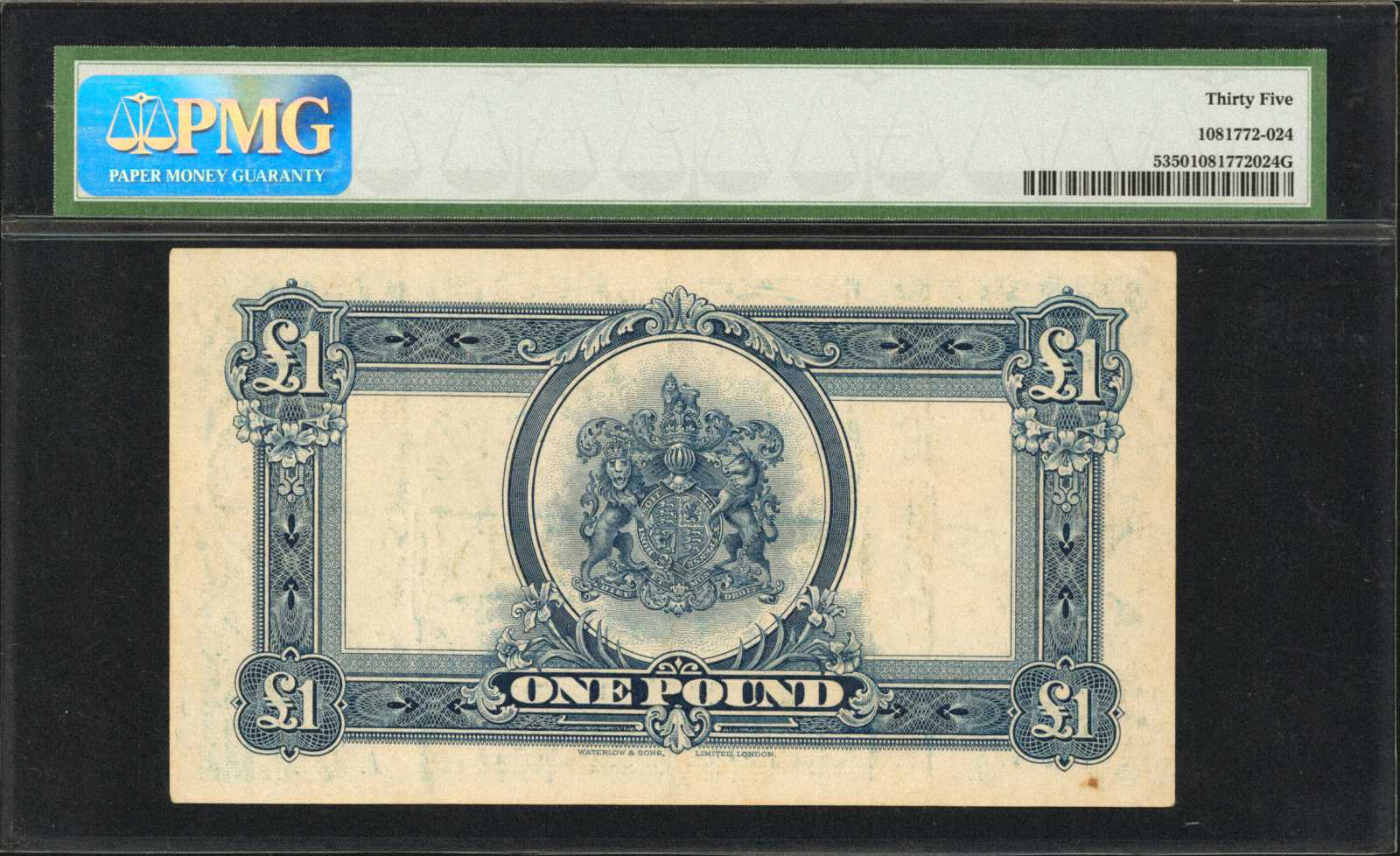 image for: Bermuda  1 pound(B105t2)