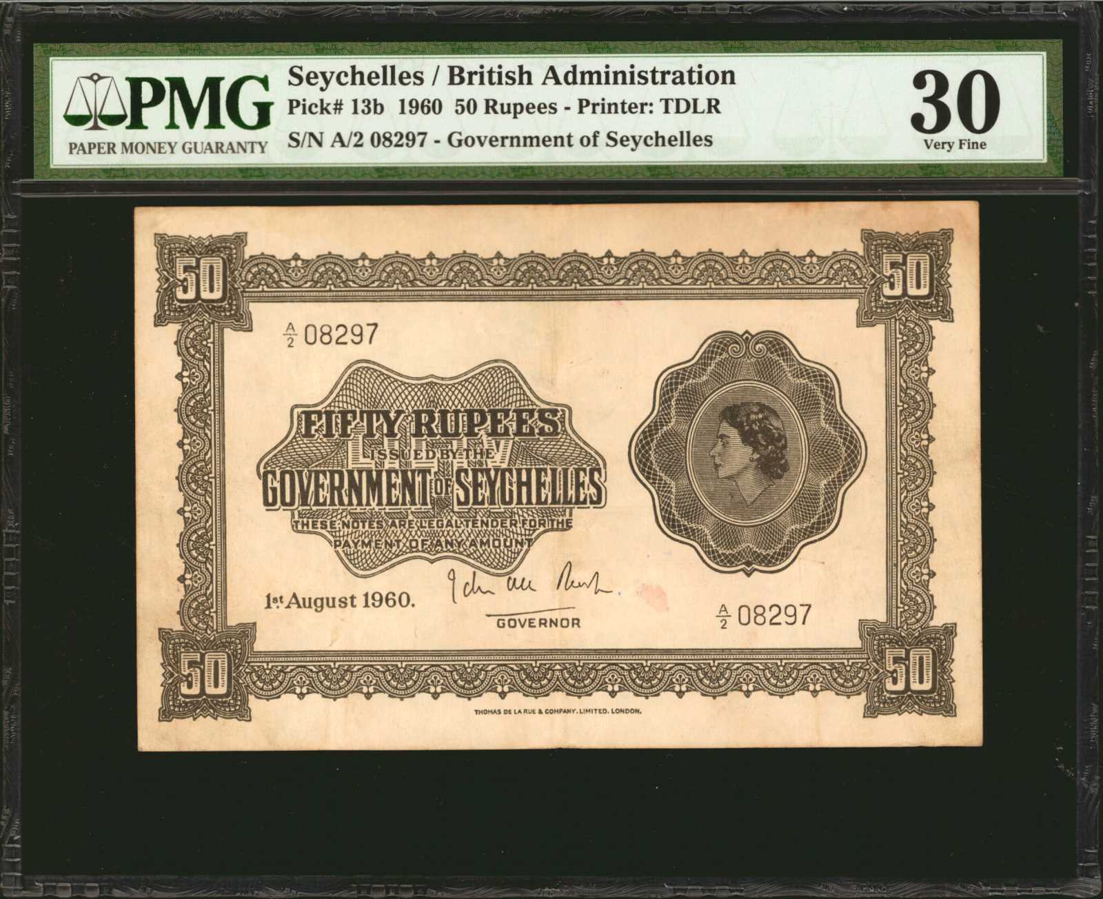image for: Seychelles  50 rupees(B120a)
