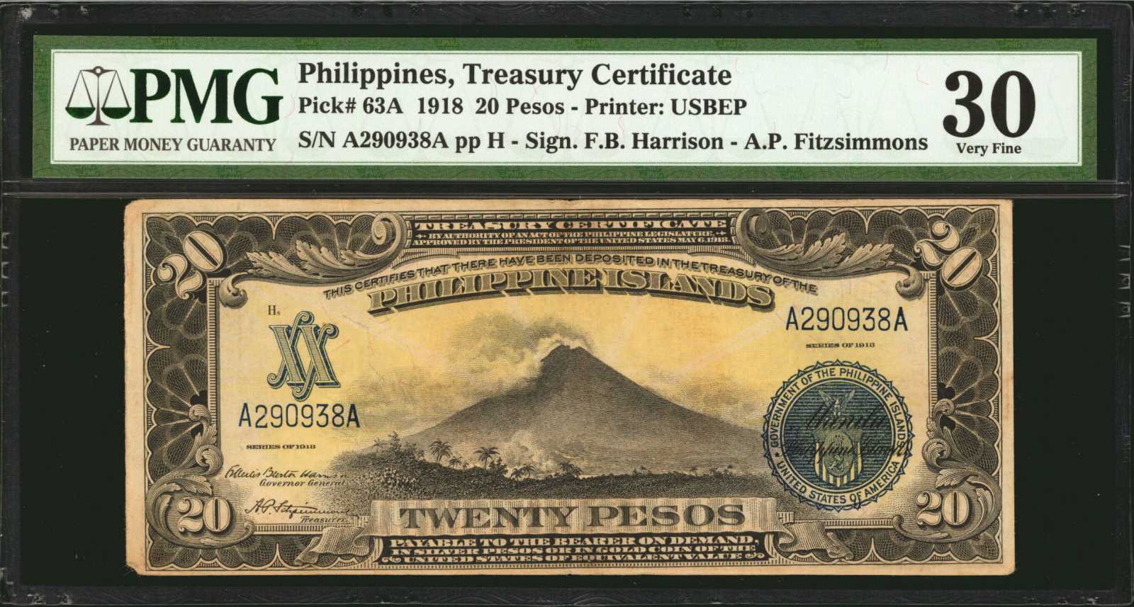 image for: Philippines  20 pesos (B520a)
