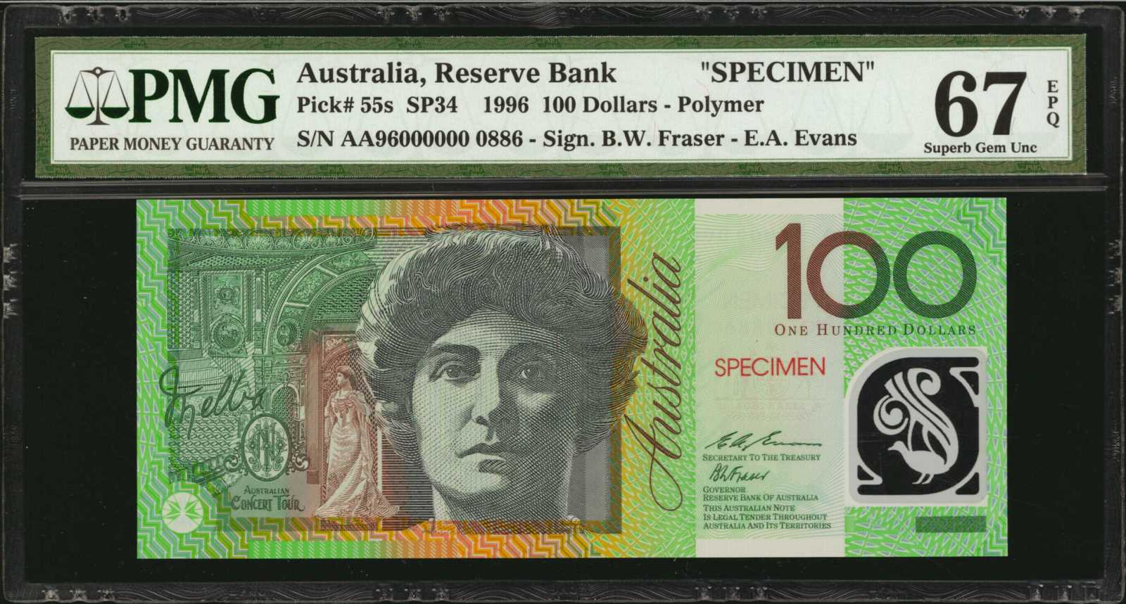 image for: Australia  100 dollars (B223b)