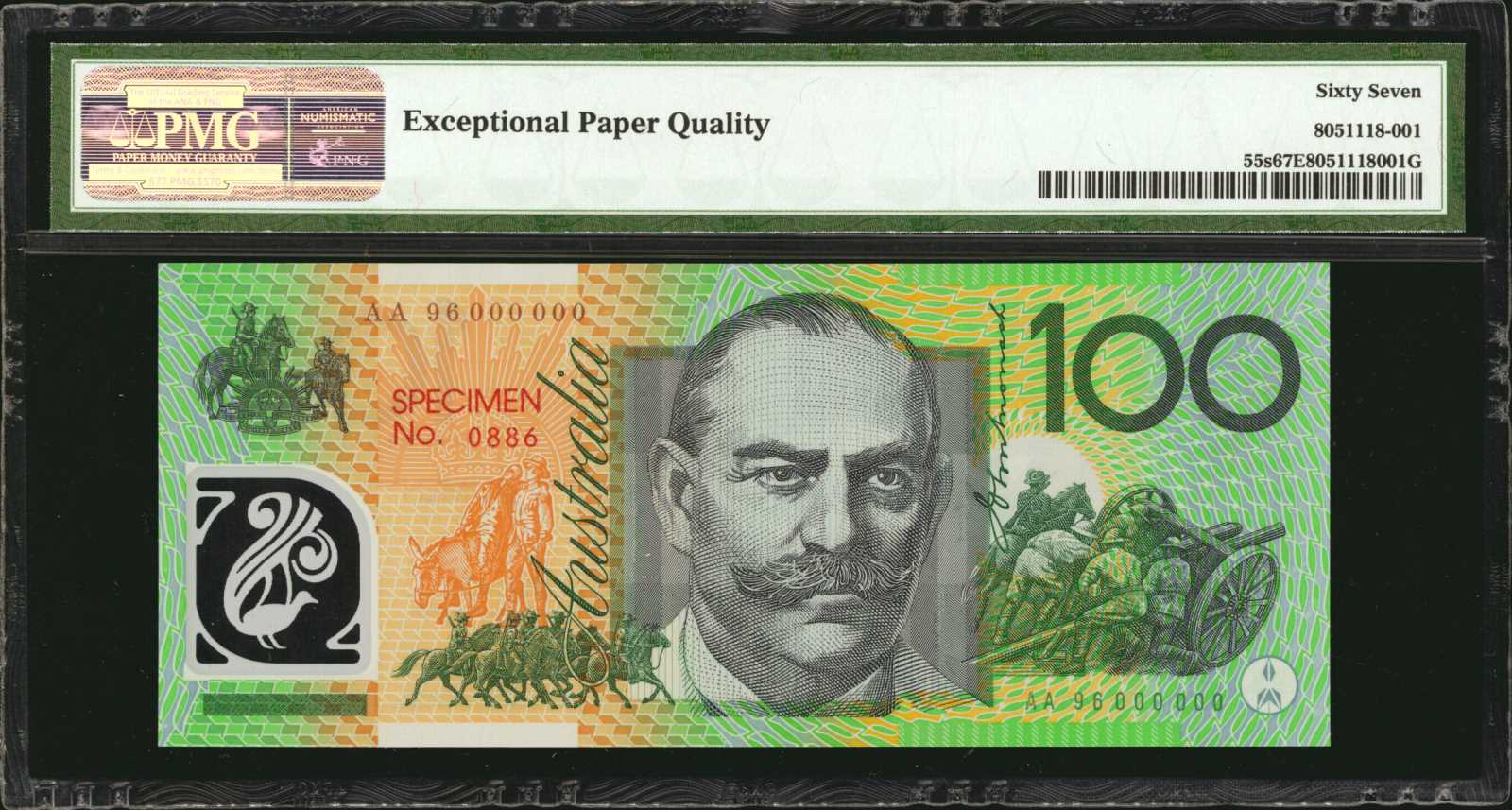 image for: Australia  100 dollars (B223b)