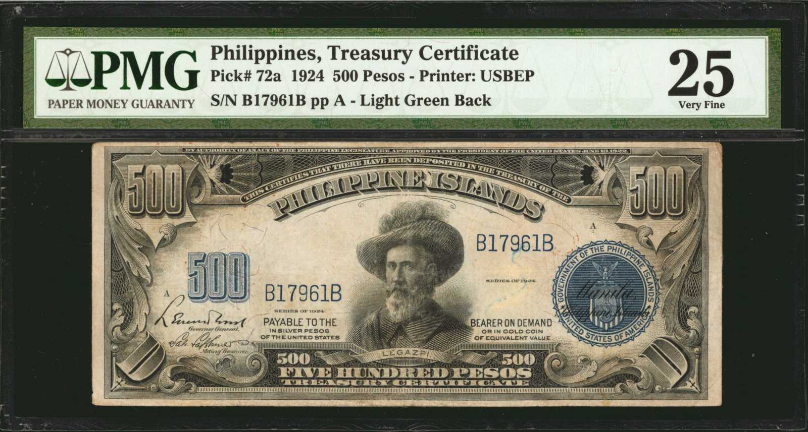 image for: Philippines  500 pesos (B529a)
