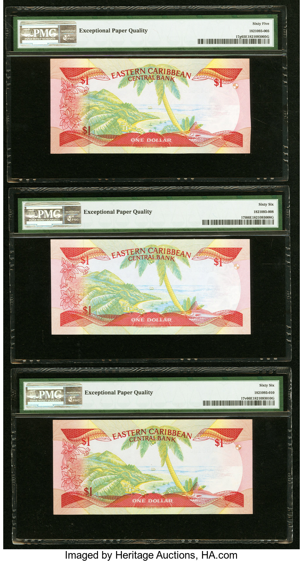 image for: East Caribbean States  1 dollar (B201l)