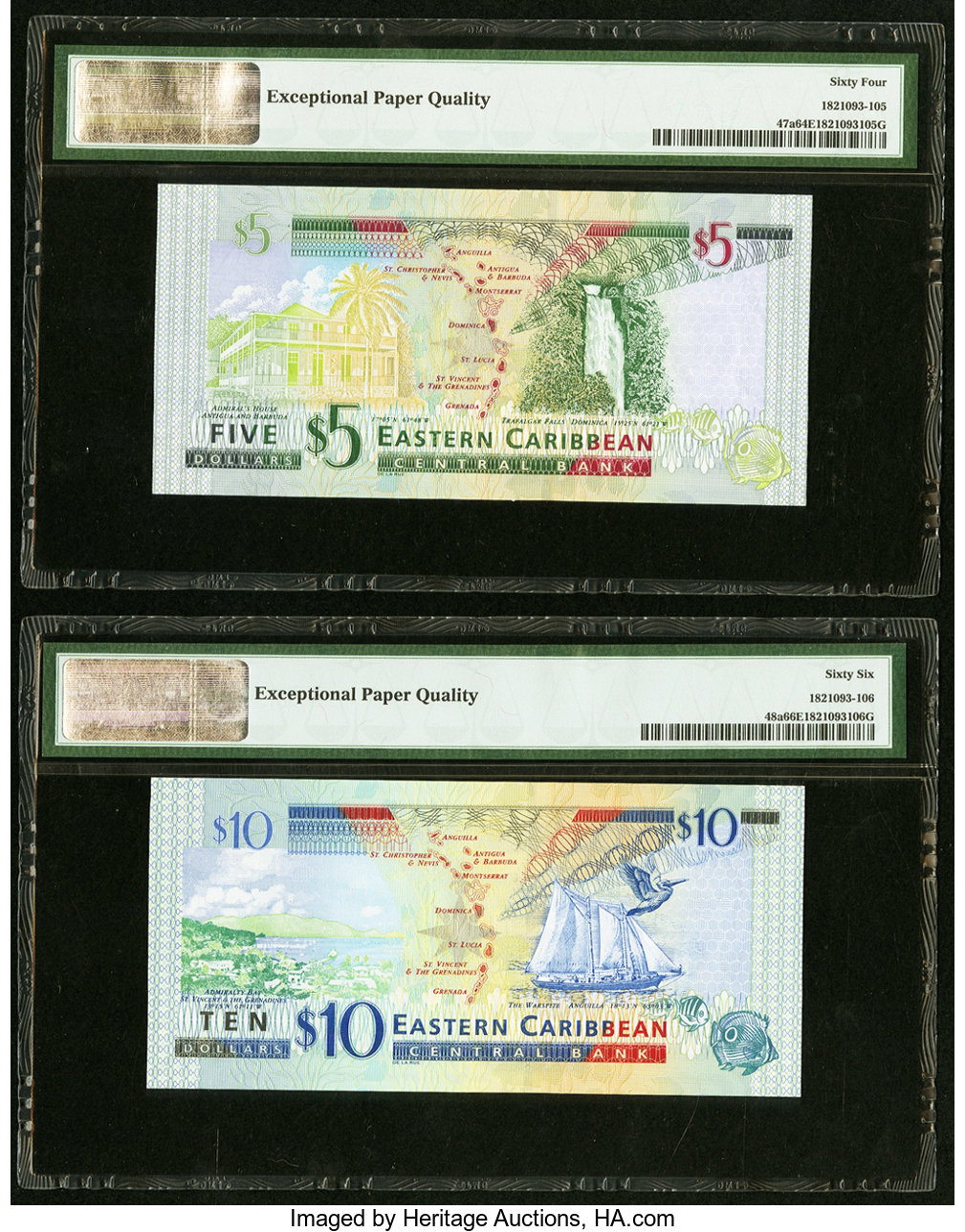 image for: East Caribbean States  5 dollars (B226m)