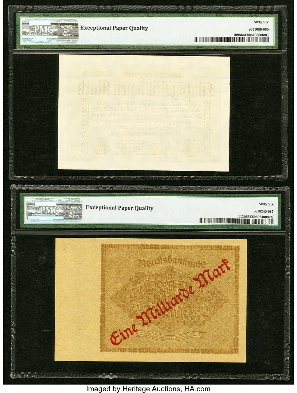 image for: Germany  f?nfzig millionen -50,000,000- mark (B266cs)