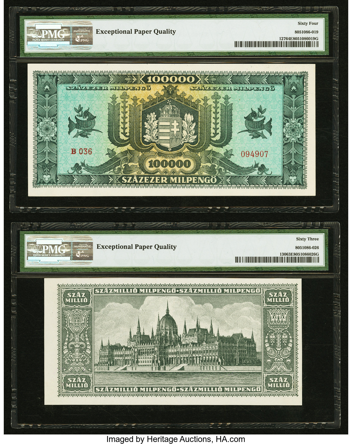 image for: Hungary  100,000 milpeng?(B536at)