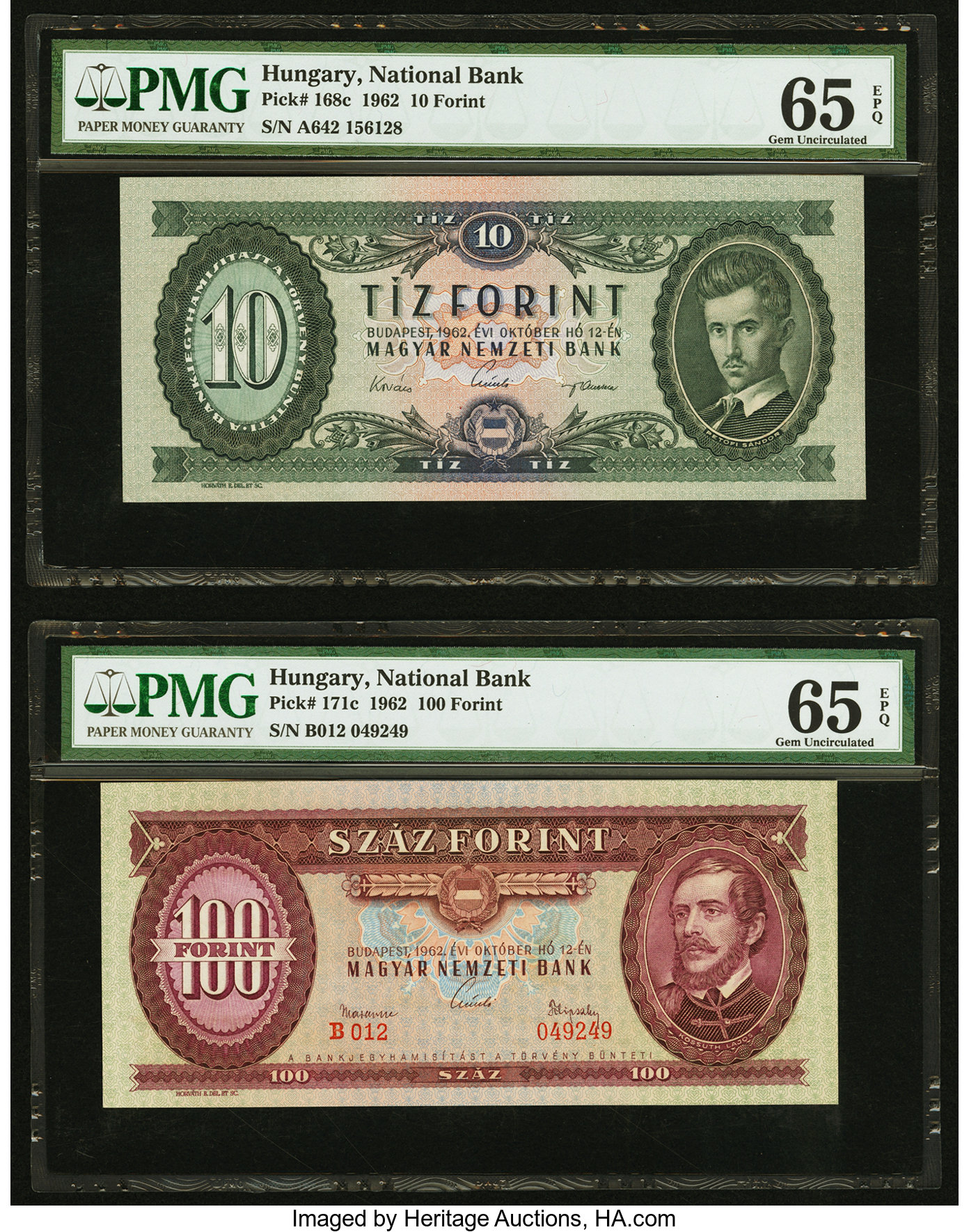 image for: Hungary  10 forint (B556ds)