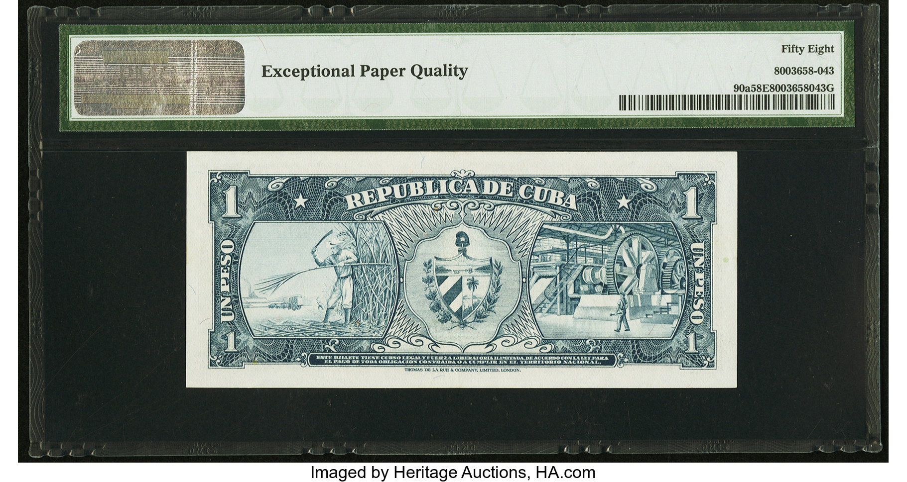 image for: Cuba  1 peso (B813as2)